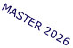 MASTER 2026